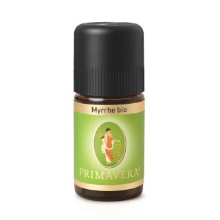 Primavera Myrrhe ätherisches Öl naturrein bio 5 ml