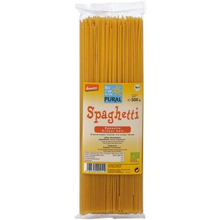 Pural Spaghetti Spelt vegan demeter organic 500 g