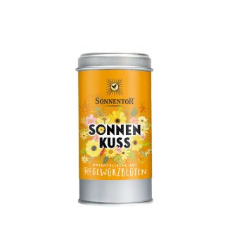 Sonnentor Sun Kiss Spice Blossom Mix vegan organic 35 g shaker can