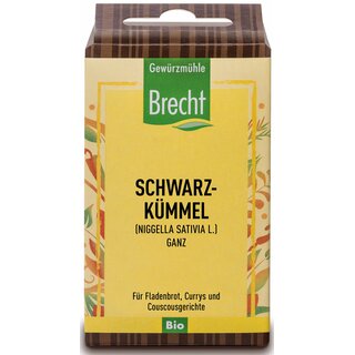 Brecht Black Cumin whole organic 40 g refill pack