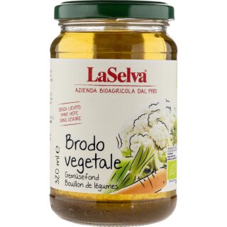 LaSelva Vegetable Fond vegan organic 320 ml