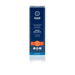 Khadi Ayurvedic Elixir Shampoo Neem Balance Anti Dandruff vegan 200 ml