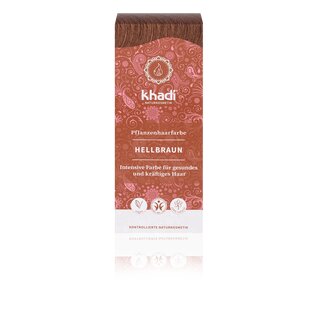 Khadi Natural Hair Color light brown 100 g