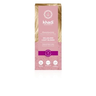 Khadi Pflanzenhaarfarbe Hellblond vegan 100 g