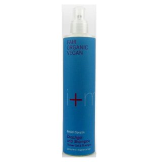 I+M Freistil Sensitive Shower Gel & Shampoo perfume free vegan 250 ml