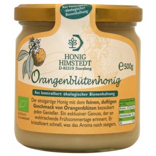 Honig Himstedt Orange Blossom Honey organic 500 g