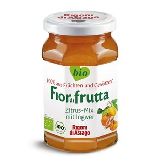 Rigoni di Asiago Fiordifrutta Zitrus-Mix mit Ingwer vegan bio 260 g