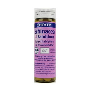 Hoyer Echinacea & Sanddorn Lutschtabletten 60 Stk. bio 30 g