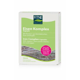 Fitne Iron Complex Capsules vegan conv. 30 pcs. 9,51 g