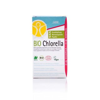GSE Naturland Organic Chlorella 500 mg 240 pcs. 120 g