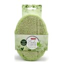 Titania Bath Massage Sponge Bamboo Hemp green oval