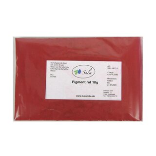 Sala Colour Pigment Red 10 g bag