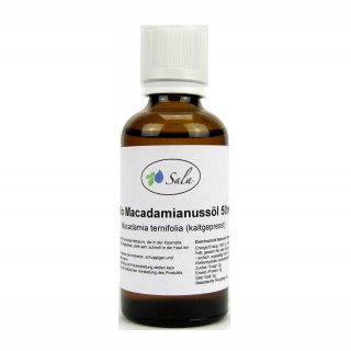 Sala Macadamia Nut Oil cold pressed organic 50 ml