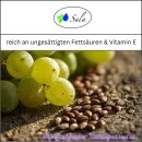 Sala Grapeseed Oil cold pressed organic 100 ml glass bottle