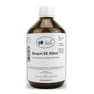 Sala Biozym SE Detergent Additive 500 ml glass bottle