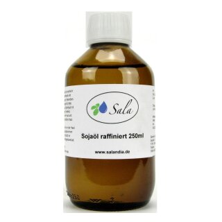 Sala Glycine Soya Oil refined 250 ml glass bottle