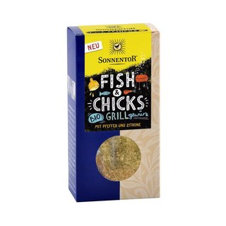 Sonnentor Fish & Chicks Grillgewürz bio 55 g Tüte