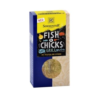 Sonnentor Fish & Chicks Grillgewürz bio 55 g Tüte