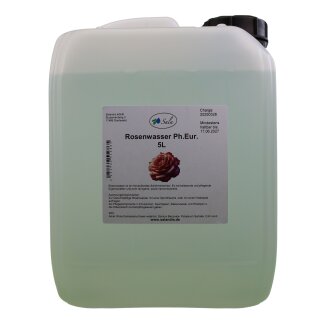 Sala Rose Water Ph. Eur. 5 L 5000 ml canister
