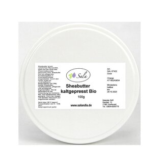 Sala Shea Butter cold pressed organic 100 g can