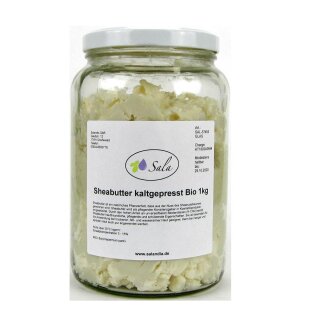 Sala Shea Butter cold pressed organic 1 kg 1000 g glass