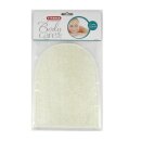 Titania Bade Massage Handschuh Luffa Frottee beige