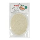 Titania Bade Massage Pad Luffa Frottee beige