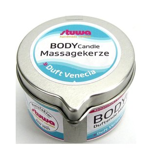 Stuwa Body Candle Massagekerze Venecia  konv. 100 ml Metalldose