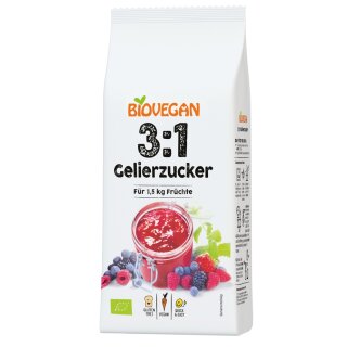 Biovegan Gelierzucker 3:1 vegan bio 500 g