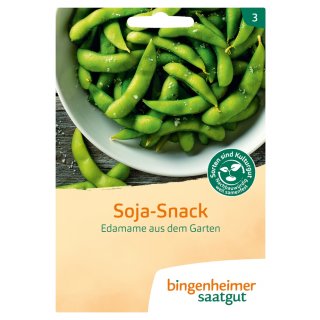Bingenheimer Seeds Soya Snack Edamame from the garden organic for approx 50 plants
