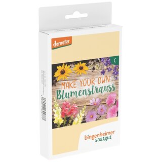 Bingenheimer Saatgut Make your own Blumenstrauß demeter bio