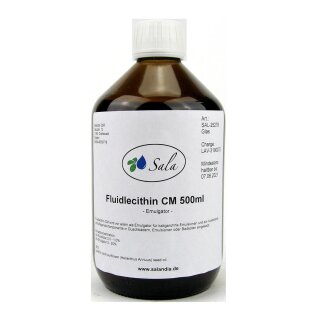 Sala Fluidlecithin CM Emulgator 500 ml Glasflasche