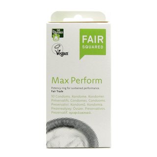 Fair Squared Condoms Max Perform Fair Trade vegan 10 pcs.