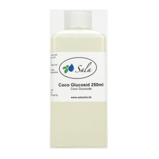 Sala Coco Glucoside 250 ml HDPE bottle