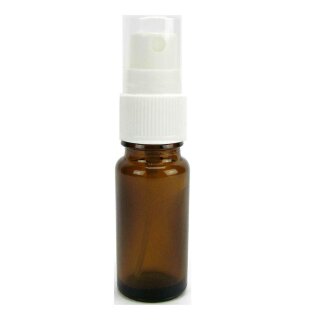 Sala Brown Glass Bottle DIN 18 Sprayer Closure 10 ml