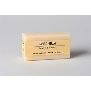 Savon du Midi Karite Soap Geranium vegan 100 g