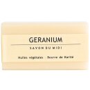 Savon du Midi Karite Soap Geranium vegan 100 g