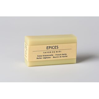 Savon du Midi Karite Soap Epices fine Herbal Soap vegan 100 g