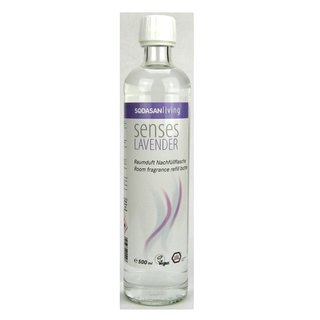 Sodasan Living Senses Room Fragrance Lavender 500 ml refill bottle