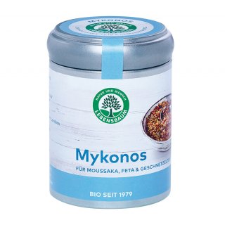 Lebensbaum Mykonos Würzmischung für Gyros & Feta Streuer 65 g
