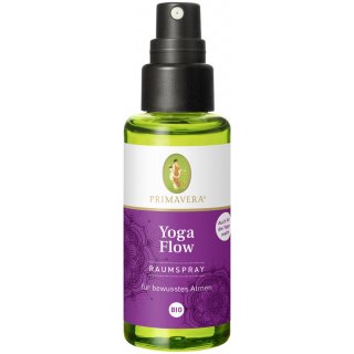 Primavera Yoga Flow Room Spray for conscious breathing organic 50 ml