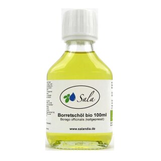 Sala Borretschöl kaltgepresst BIO 100 ml NH Glasflasche