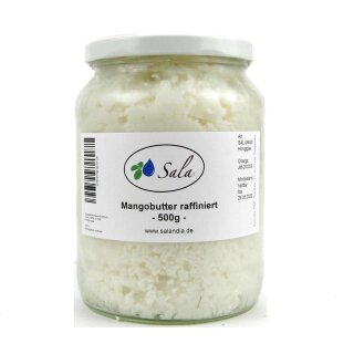 Sala Mango Butter refined 500 g glass