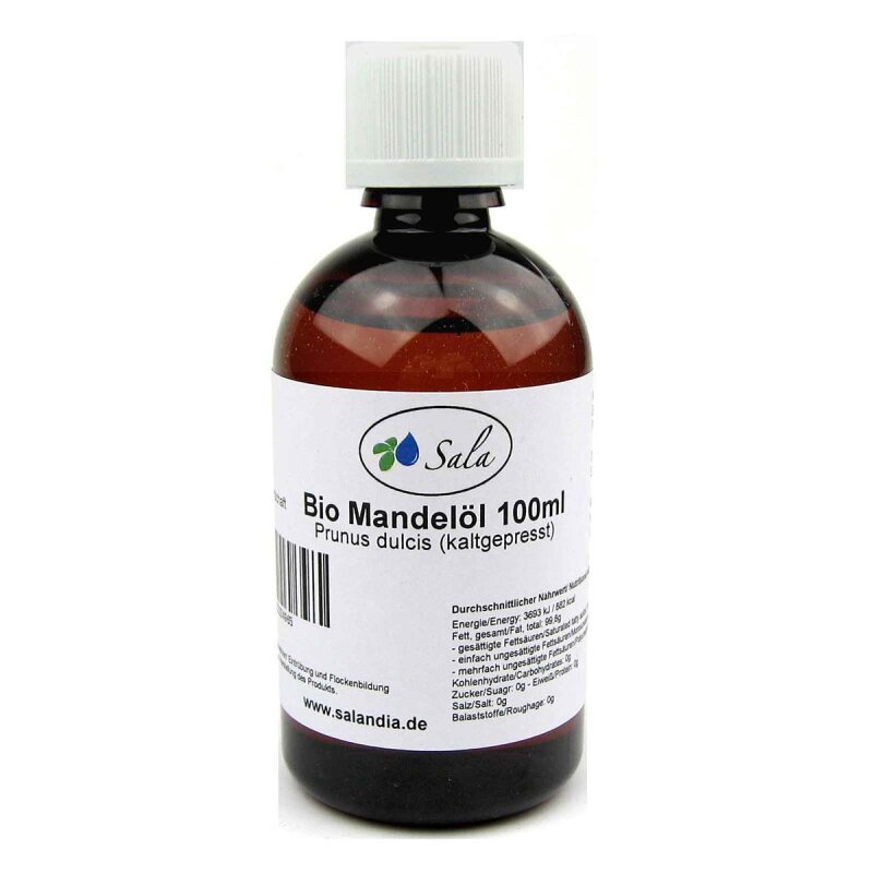 Mandelöl Kaltgepresst – 100 Ml, Naturrein, Für Haut & Haare