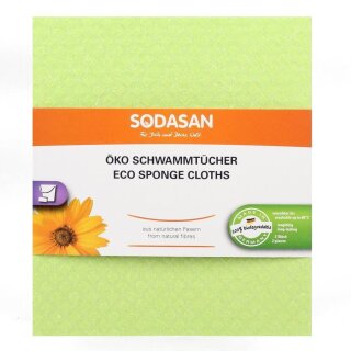 Sodasan Eco Sponge Cloths 2 pcs.