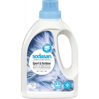 Sodasan Active Sport Waschmittel für Sportkleidung 750 ml
