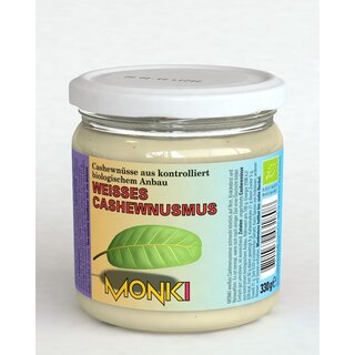 Monki White Cashew Mush vegan organic 330 g