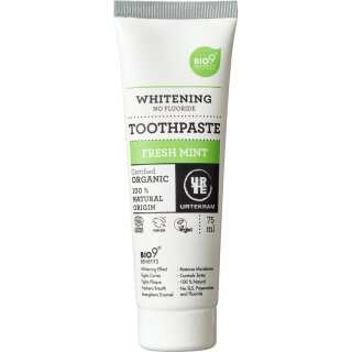 Urtekram Zahncreme Fresh Mint whitening fluoridfrei vegan 75 ml
