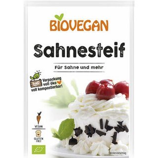 Biovegan Stabilizer for Whipping Cream vegan organic 3 x 6 g