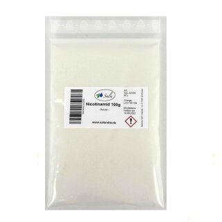 Sala Nicotinamid Vitamin B3 Niacinamid 100 g Beutel